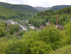 
Crumlin Navigation Colliery from Trinant, April 2009